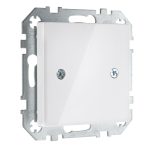 Розетка заглушка белая LIREGUS EPSILON D-001-01.E/B