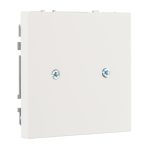 Розетка заглушка для проводов белая матовая LIREGUS MODERN D-001-01.M/WWM