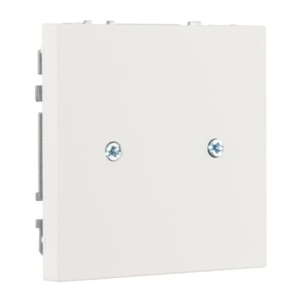 Розетка заглушка для проводов белая матовая LIREGUS MODERN D-001-01.M/WWM