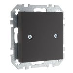 Розетка заглушка шоколад матовая LIREGUS RETRO D-001-01.R/ON59