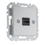 Розетка HDMI алюминий LIREGUS EPSILON HDMI-001-01.E/Mt