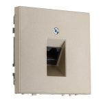 Розетка RJ45 шампань LIREGUS MODERN IKL-001-01.M/CH