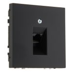 Розетка RJ45 черная матовая LIREGUS MODERN IKL-001-01.M/SWM