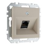 Розетка компьютерная RJ45 кремовая матовая LIREGUS RETRO IKL-001-01.R/ONC
