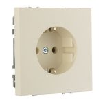 Розетка с заземлением 16А 250В слоновая кость матовая LIREGUS MODERN IKL16-204-01.M/SM
