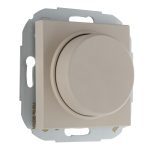 Накладка для поворотного диммера кремовая матовая LIREGUS RETRO AISR-001.R/ONC