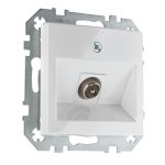 ТВ розетка белая LIREGUS EPSILON ITVL-1-01.E/B