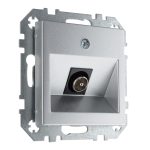 ТВ розетка алюминий LIREGUS EPSILON ITVL-1-01.E/Mt