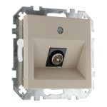 ТВ розетка кремовая матовая LIREGUS RETRO ITVL-1-01.R/ONC