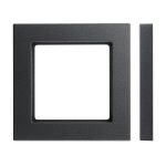 Рамка 1-местная антрацит LIREGUS EPSILON SLIM K14-145-01.E/J
