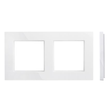 Рамка 2 постовая белая LIREGUS EPSILON K14-245-02.E/B