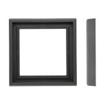 Рамка 1 пост антрацит LIREGUS MODERN K14-445-01.M/BM