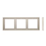 Рамка на 3 поста шампань LIREGUS MODERN K14-445-03.M/CH