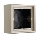 Накладная монтажная коробка 1 пост шампань LIREGUS MODERN PMD-001.M/CH