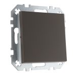 Кнопка одноклавишная коричневая матовая LIREGUS RETRO IIJ1.10-203-01.R/ON31