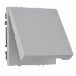Розетка IP44 16А 250В серая LIREGUS MODERN IKL16-208-01.M/GC31