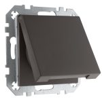 Розетка с крышкой IP44 16А 250В с заземлением пружинная коричневая матовая LIREGUS RETRO IKL16-208-01.R/ON31