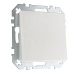 Проходной выключатель 1-клавишный белый матовый LIREGUS RETRO IP6.10-201-01.R/WWM