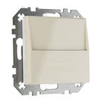 Карточный выключатель для гостиниц слоновая кость LIREGUS EPSILON IVKJ2.10-204-01.E/S