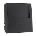 Карточный выключатель для гостиниц черный матовый LIREGUS MODERN IVKJ2.10-204-01.M/SWM
