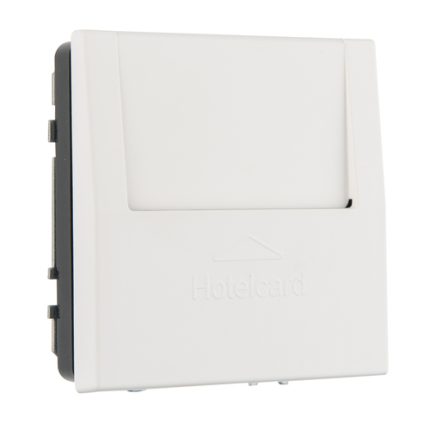 Карточный выключатель для гостиниц белый матовый LIREGUS MODERN IVKJ2.10-204-01.M/WWM